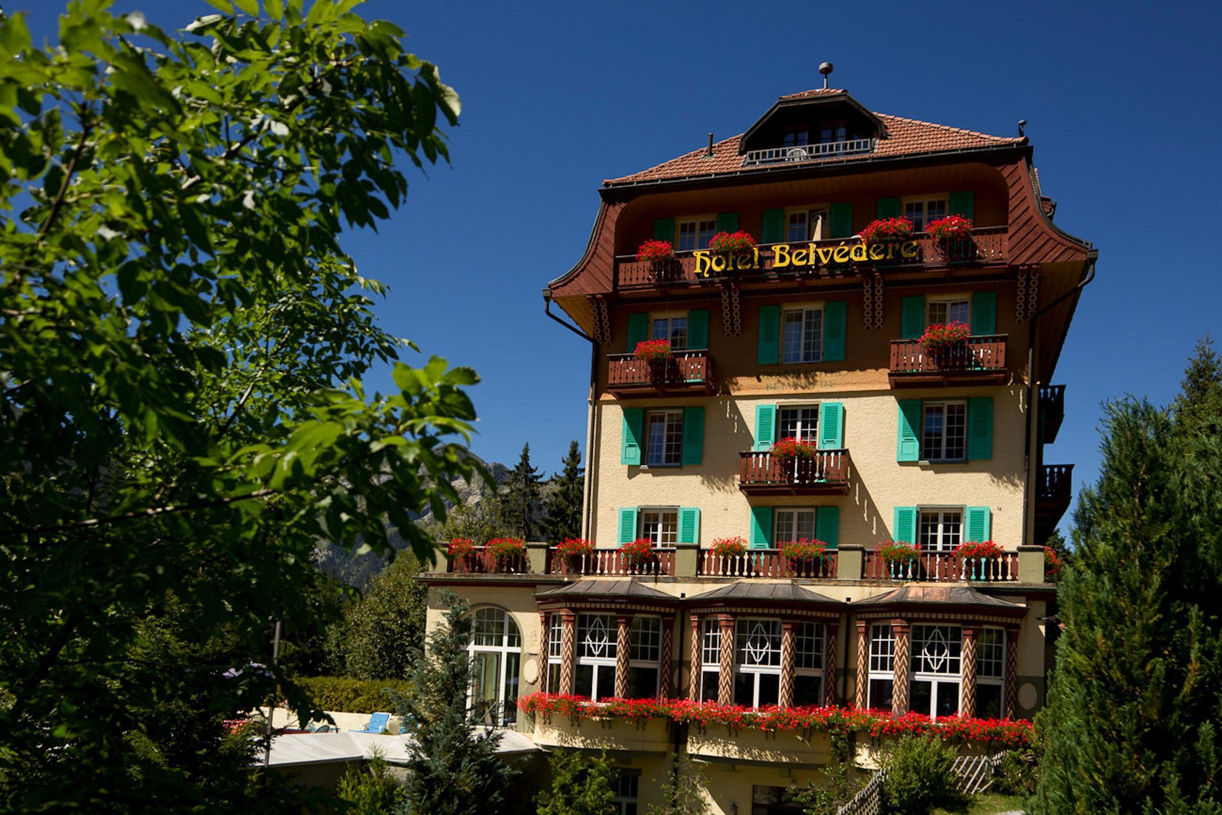 Grand Hotel Belvedere, A Beaumier Hotel & Spa Wengen Kültér fotó